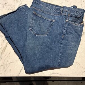 Route 66 Low Rise Boot Cut Blue Denim Jeans 42x30